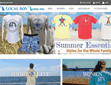 Tablet Screenshot of localboyoutfitters.com